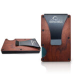 Mens Slim Wallet Cardholder With Money Clip Sandalwood 2